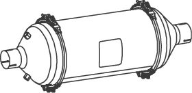 DINEX 43123 Retrofit Kit, soot filter